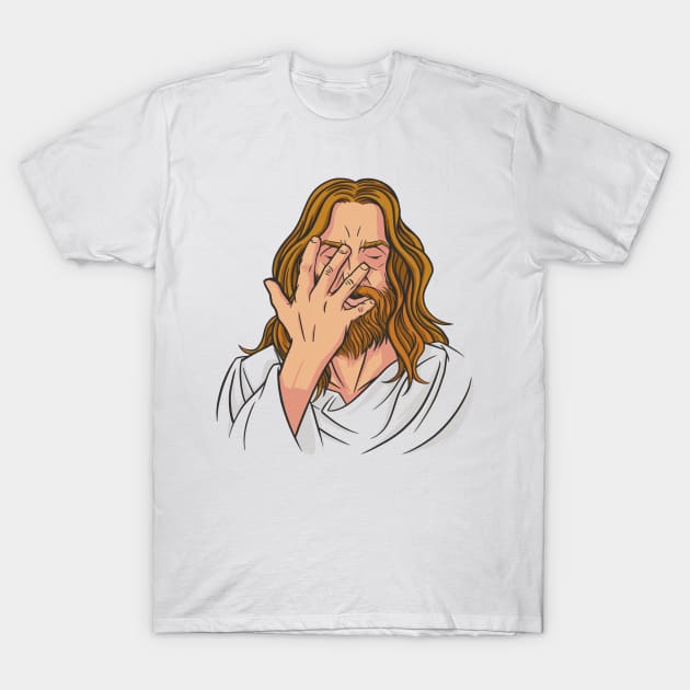 Jesus religion parody T-Shirt by FunSillyShop